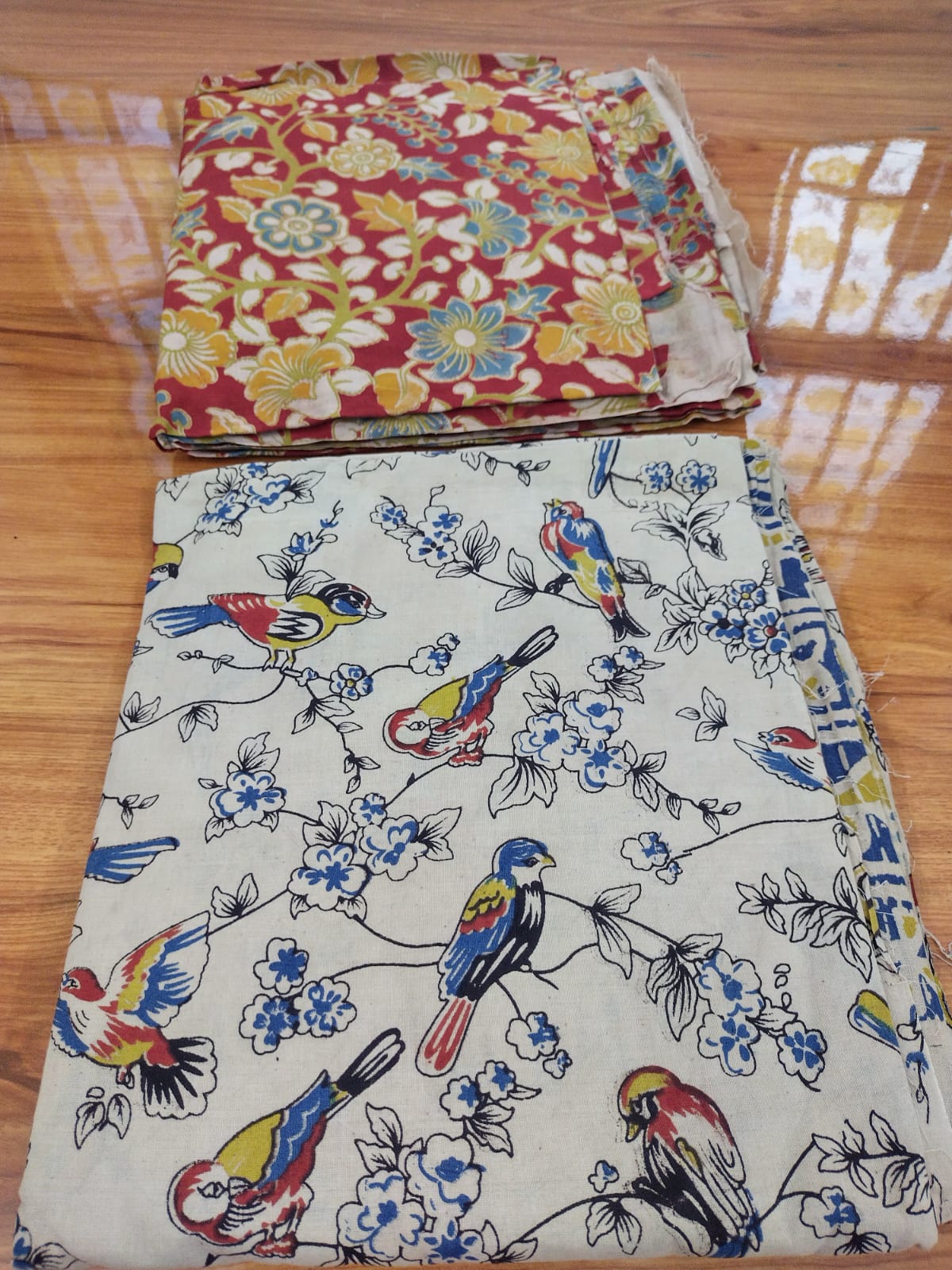 Kalamkari hand block pure cotton material