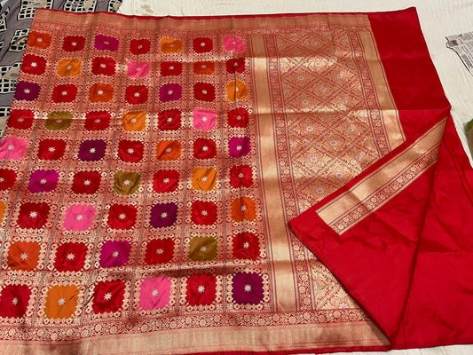 Exclusive Rangat katan kaduva silk saree