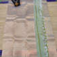 Kanjivaram softsilk saree  bridal silk olive colour pure silver jari all over