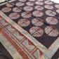 Ajrakh natural dyed pure cotton dupatta