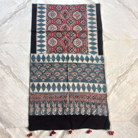 Ajrak cotton stoles