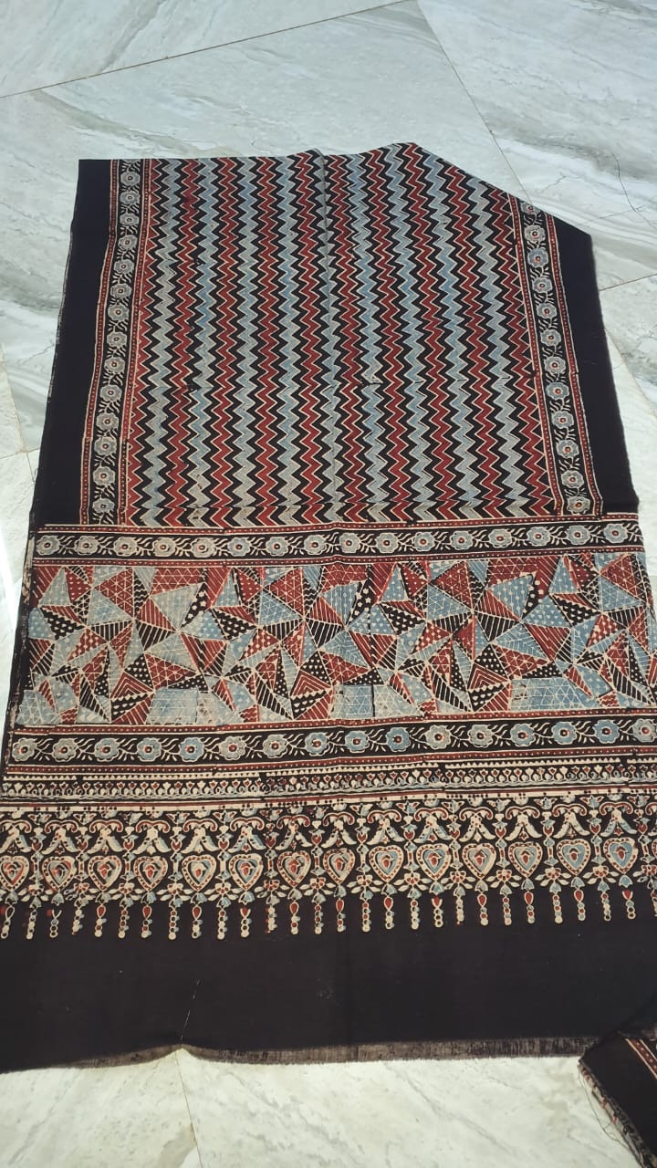 Ajrak cotton stoles