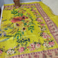 Ghicha tussar digital printed duppatta in beautiful flower patterns