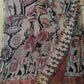 Hand painted Kalamkari pure tussar Saree in light peach color with red real pic mundi