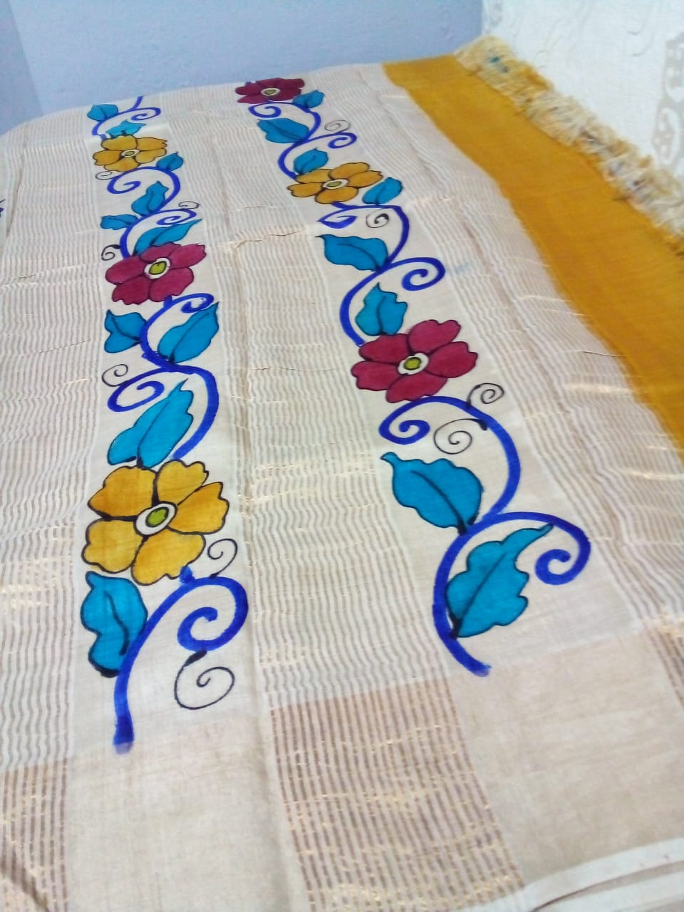 Bangalore Boutique Hand Painted Sarees - Lehenga - KR Puram - Weddingwire.in