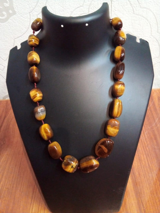 Jewellery tigereye natural Stone necklace